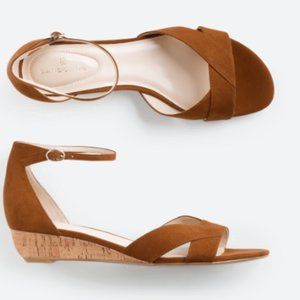 Talia Faux Suede Demi Wedge